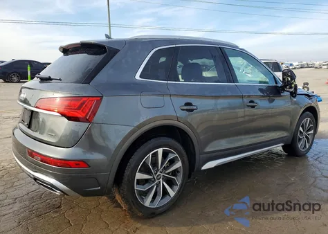 2023 Audi Q5 Premium Plus 45 z USA, uszkodzony, nr VIN WA1EAAFY5P2120634